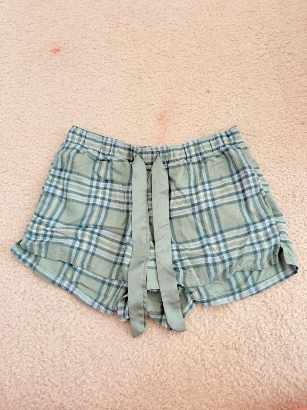 Hollister flannel sleep shorts